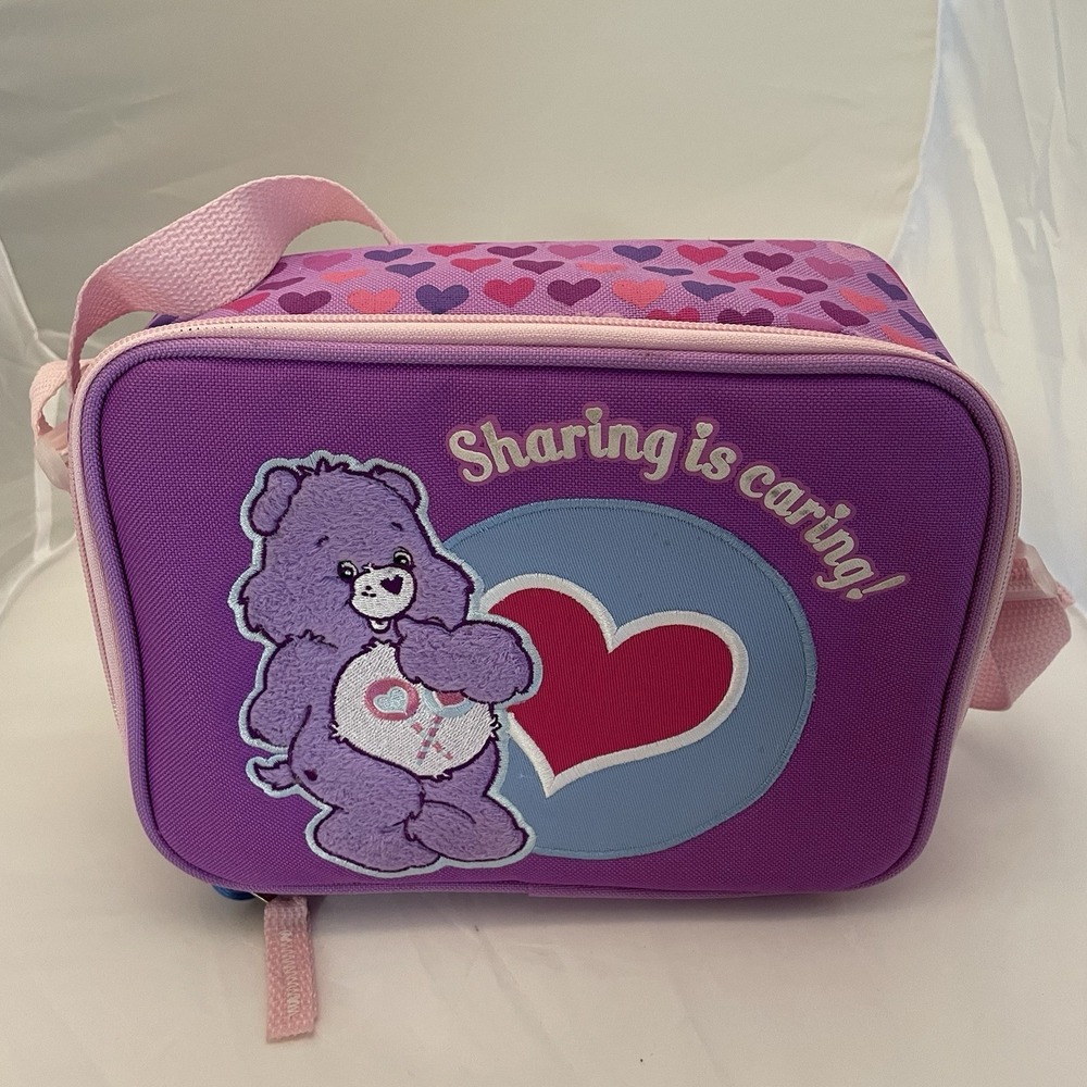 Care Bears Igloo Lunchbox , 2003, Sharing Is Caring,Box Only